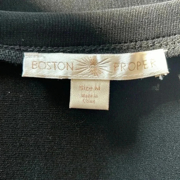 Boston Proper Women’s Split Hem Square Neck Tunic Medium - Picture 11 of 13
